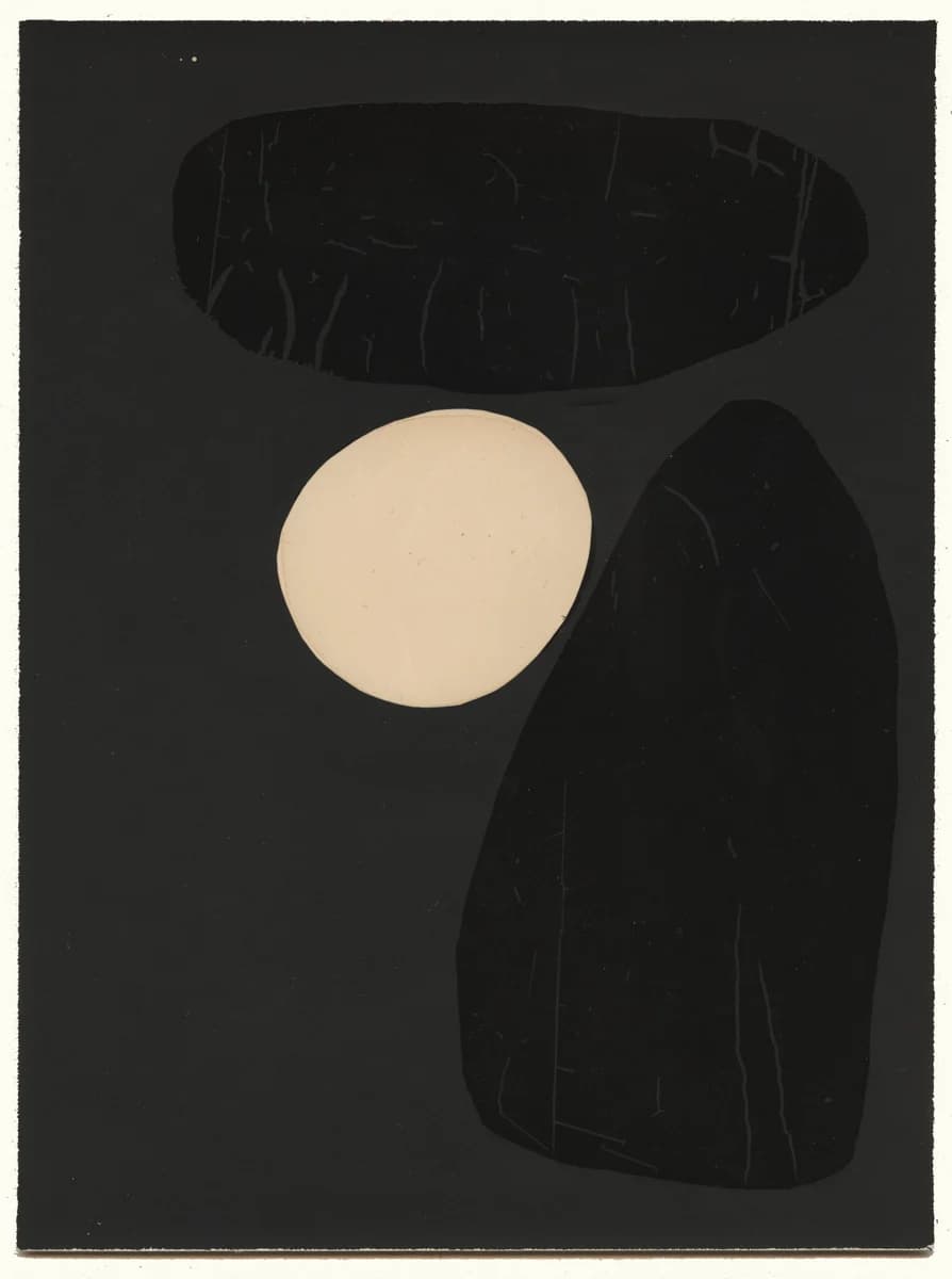 Light and dark abstract forms. From Understanding the Landscape by Babs Decruyenaere.